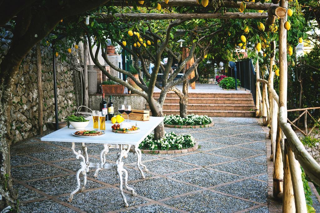 Sea View Villa In Ravello With Lemon Pergola, Gardens And Jacuzzi - Ideal For Elopements Eksteriør billede